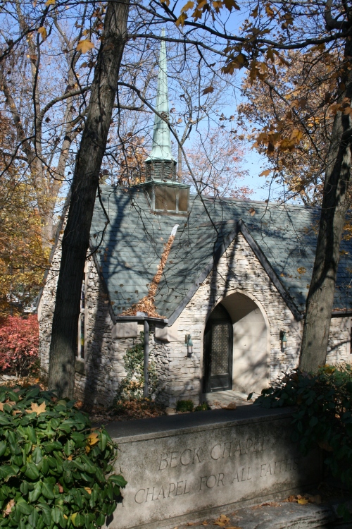The Beck Chapel on the IU campus